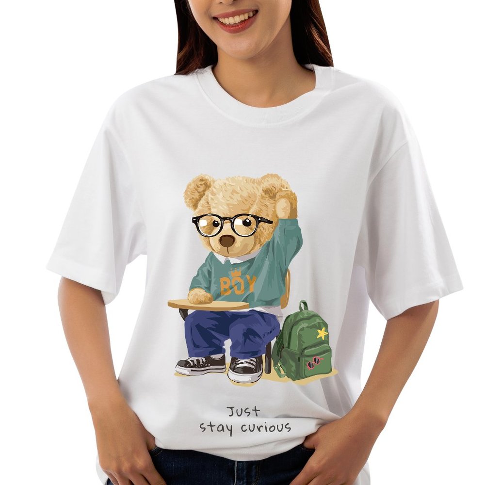 Ted bear White T-shirt